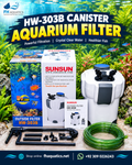 SunSun HW-303B External Canister Filter with 9W UV Sterilizer